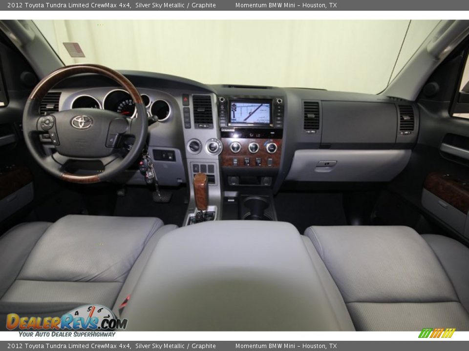 2012 Toyota Tundra Limited CrewMax 4x4 Silver Sky Metallic / Graphite Photo #4