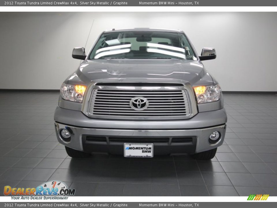 2012 Toyota Tundra Limited CrewMax 4x4 Silver Sky Metallic / Graphite Photo #6