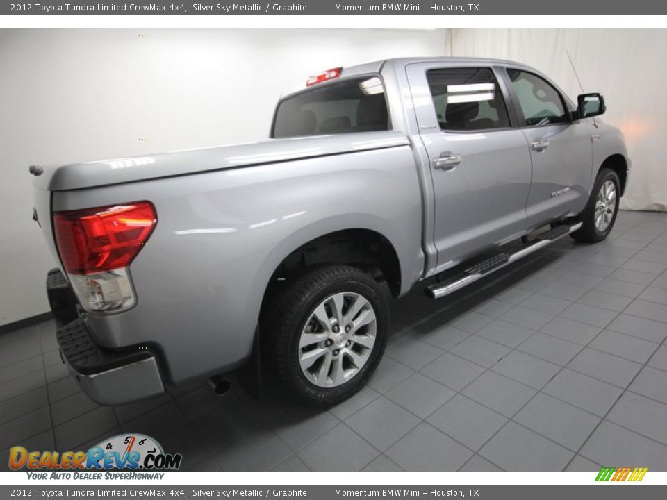 2012 Toyota Tundra Limited CrewMax 4x4 Silver Sky Metallic / Graphite Photo #11