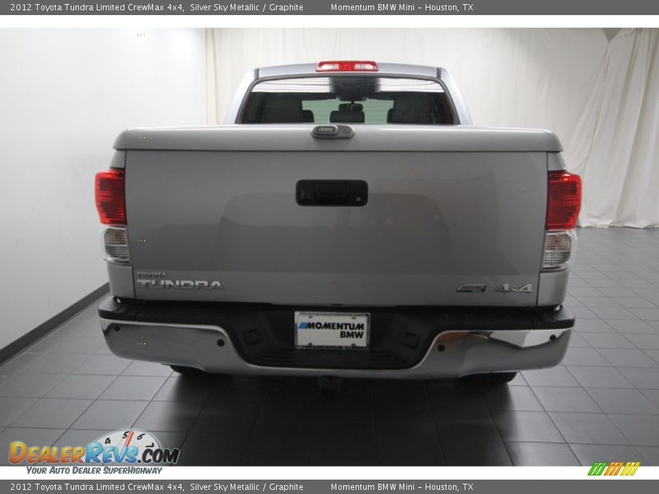 2012 Toyota Tundra Limited CrewMax 4x4 Silver Sky Metallic / Graphite Photo #12