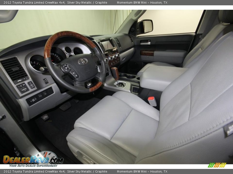 2012 Toyota Tundra Limited CrewMax 4x4 Silver Sky Metallic / Graphite Photo #13
