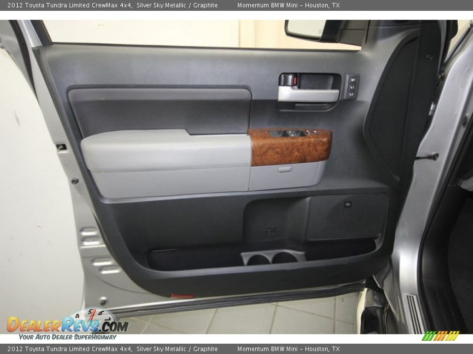 2012 Toyota Tundra Limited CrewMax 4x4 Silver Sky Metallic / Graphite Photo #15