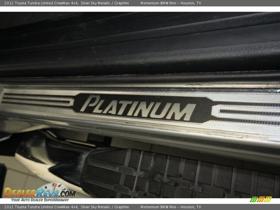 2012 Toyota Tundra Limited CrewMax 4x4 Silver Sky Metallic / Graphite Photo #20