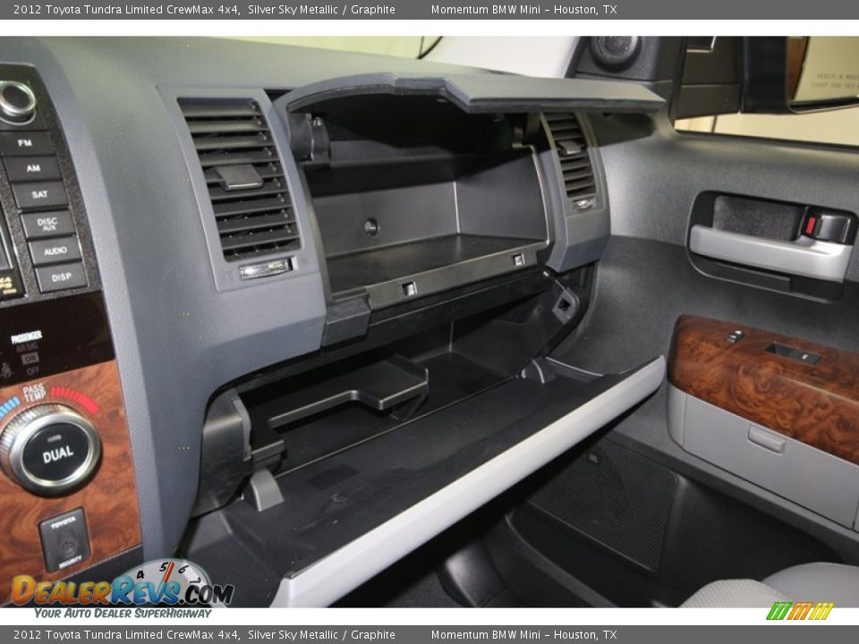 2012 Toyota Tundra Limited CrewMax 4x4 Silver Sky Metallic / Graphite Photo #21
