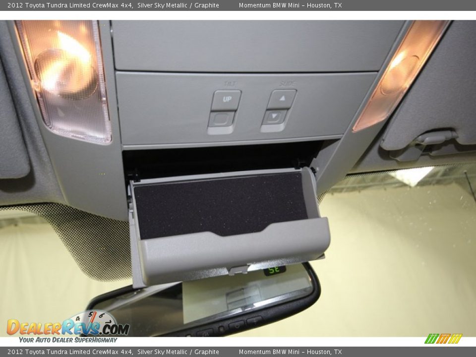 2012 Toyota Tundra Limited CrewMax 4x4 Silver Sky Metallic / Graphite Photo #22