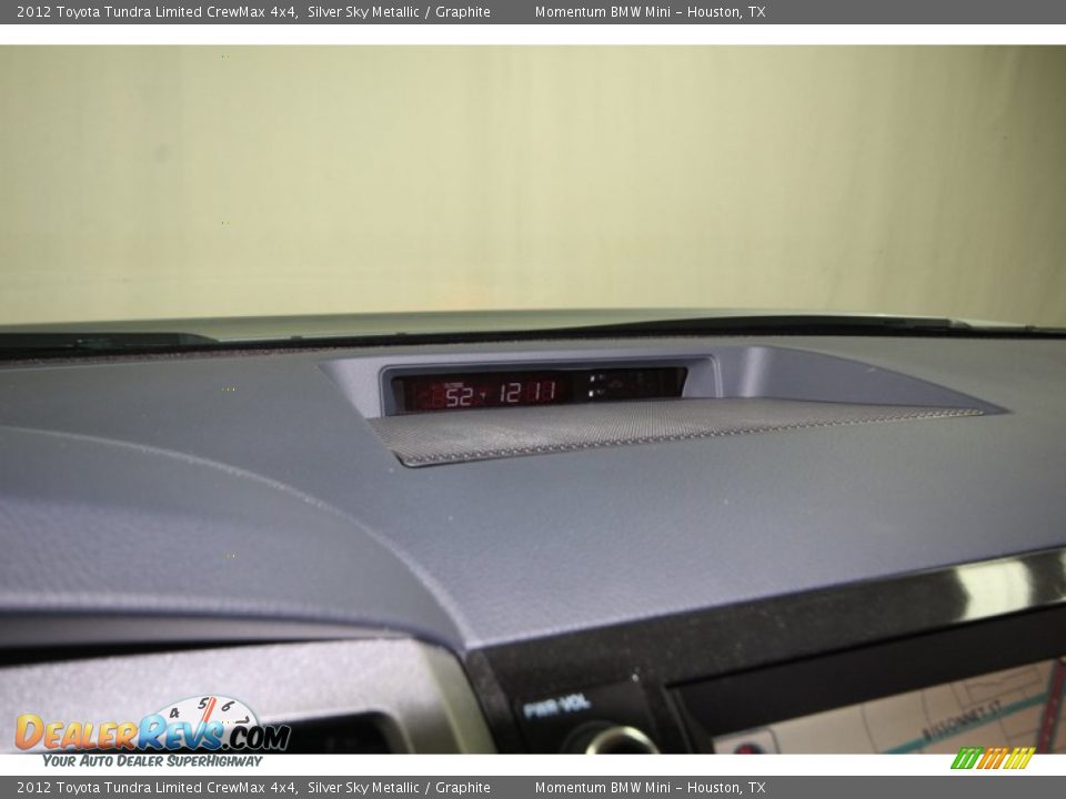 2012 Toyota Tundra Limited CrewMax 4x4 Silver Sky Metallic / Graphite Photo #24