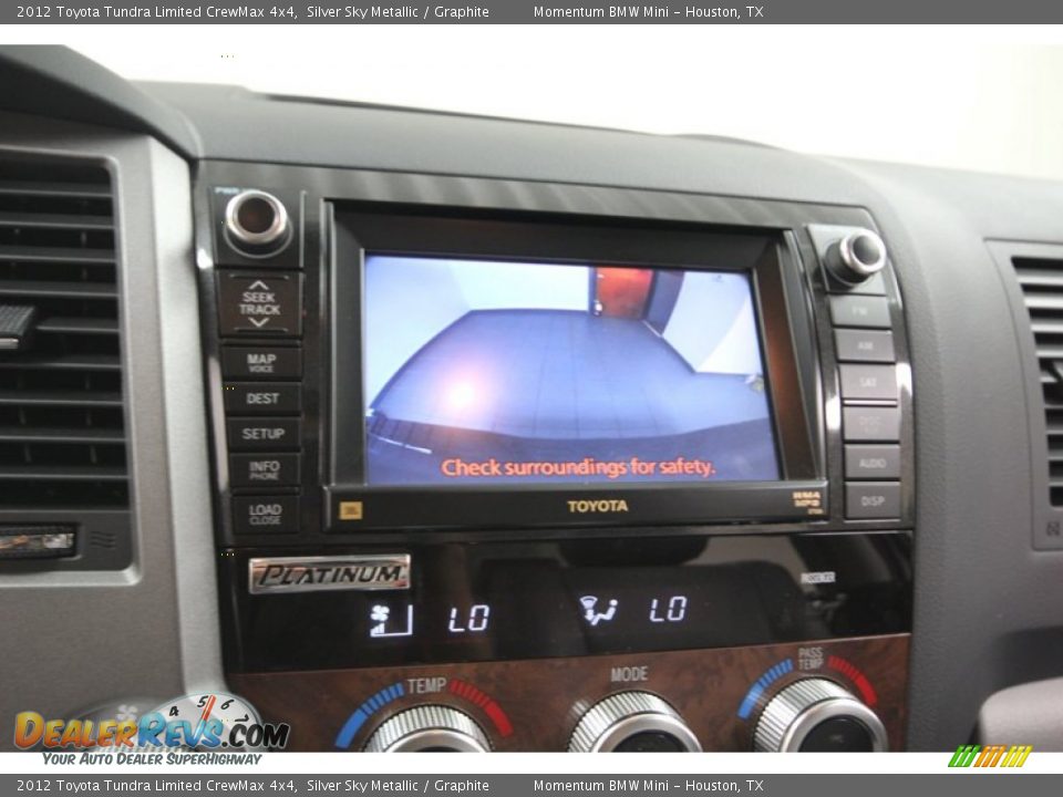 2012 Toyota Tundra Limited CrewMax 4x4 Silver Sky Metallic / Graphite Photo #26