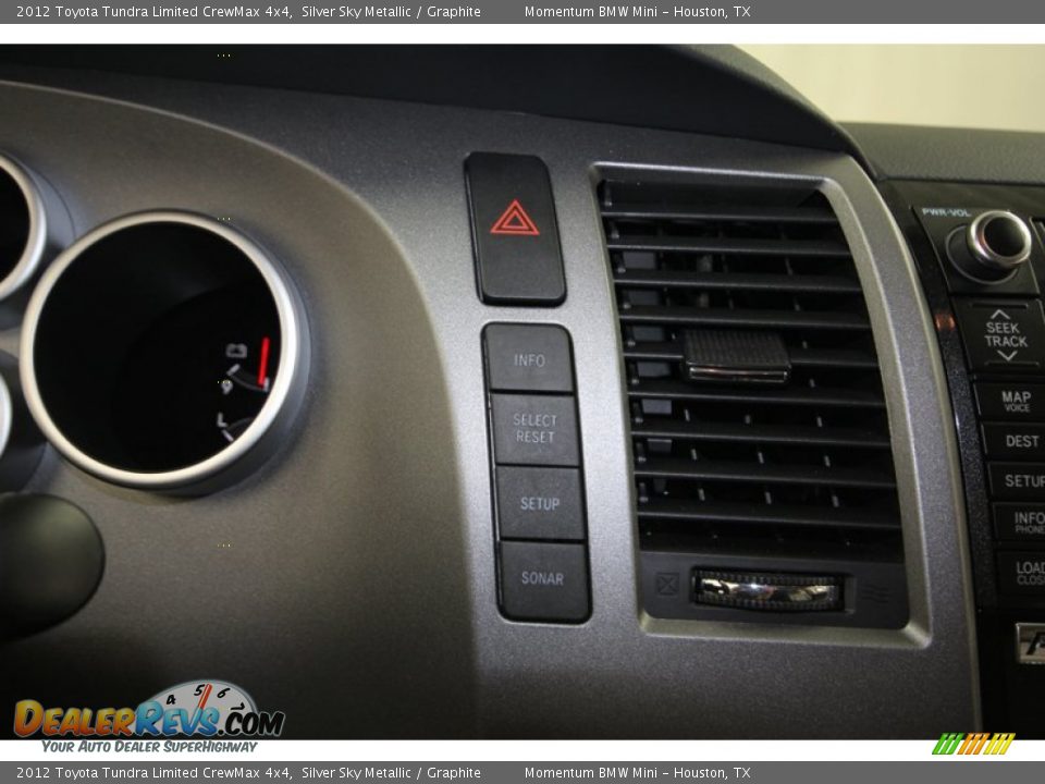 2012 Toyota Tundra Limited CrewMax 4x4 Silver Sky Metallic / Graphite Photo #30