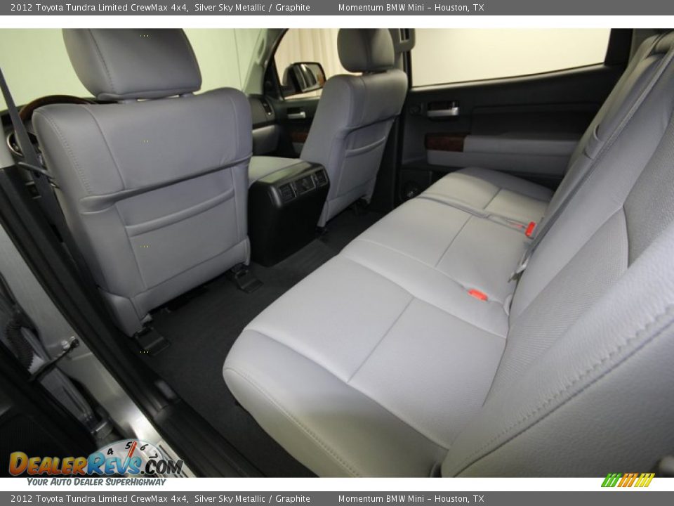 2012 Toyota Tundra Limited CrewMax 4x4 Silver Sky Metallic / Graphite Photo #36