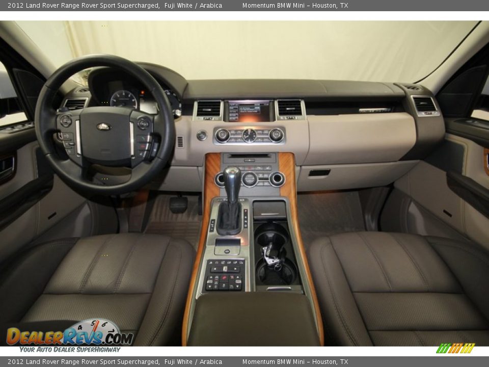 2012 Land Rover Range Rover Sport Supercharged Fuji White / Arabica Photo #4