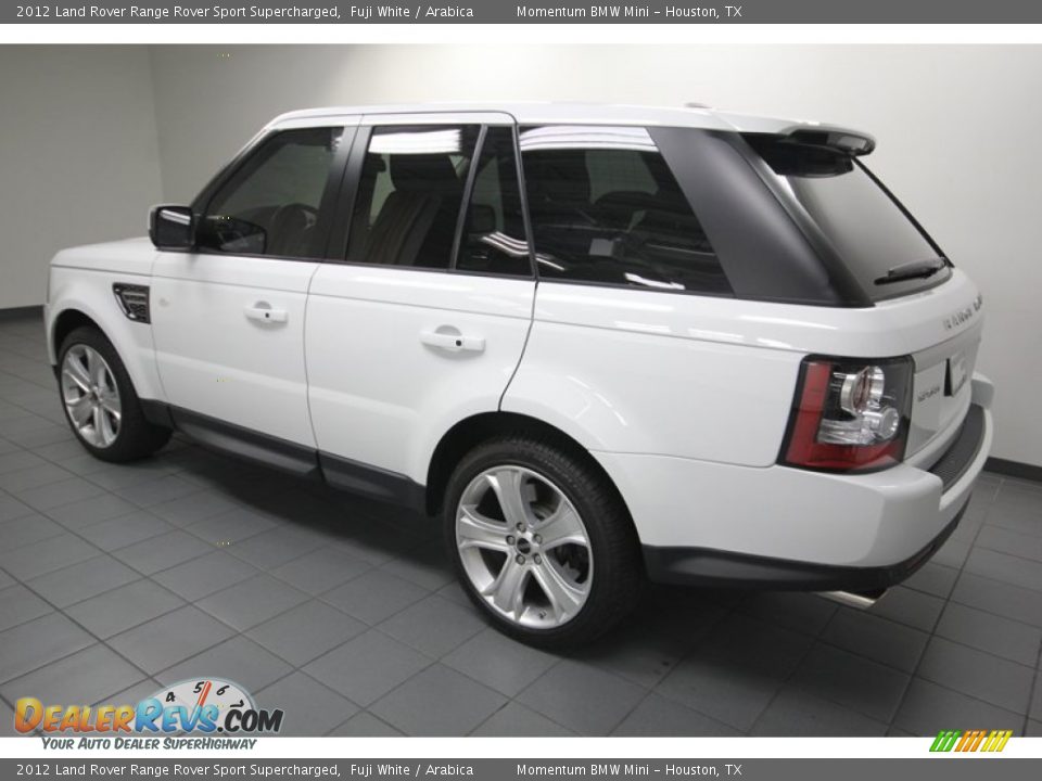 2012 Land Rover Range Rover Sport Supercharged Fuji White / Arabica Photo #5