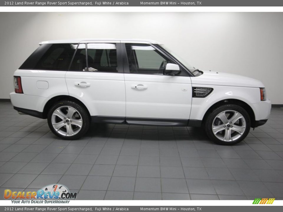 2012 Land Rover Range Rover Sport Supercharged Fuji White / Arabica Photo #7