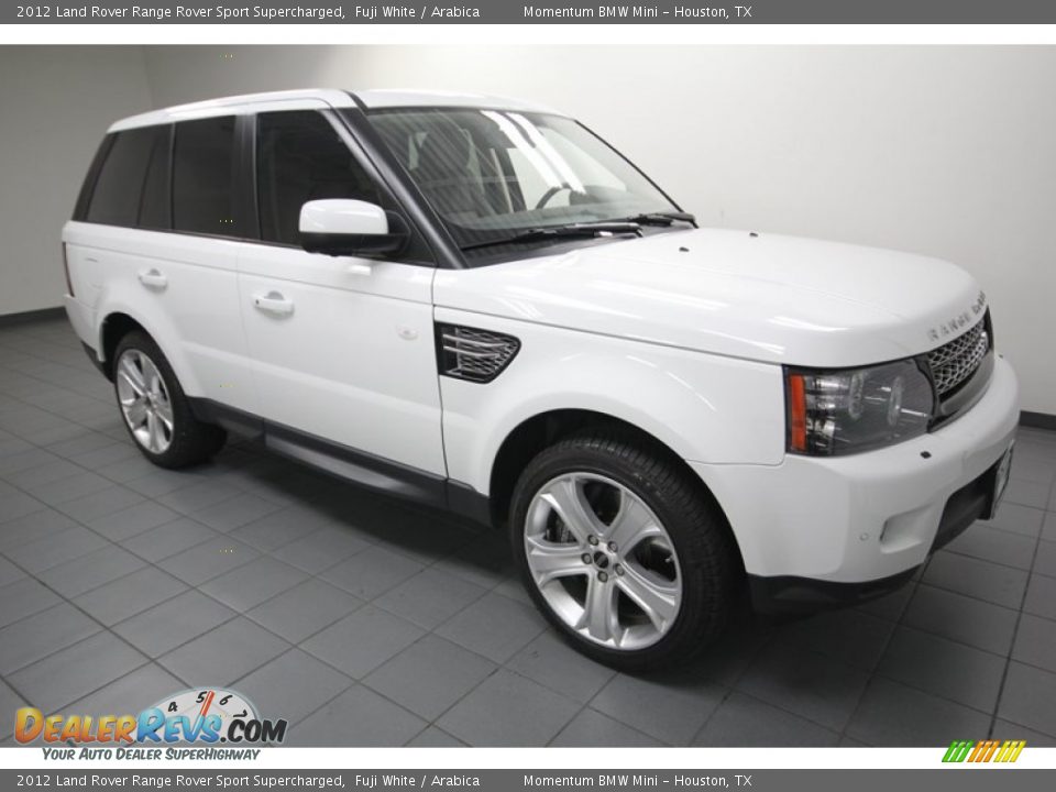 2012 Land Rover Range Rover Sport Supercharged Fuji White / Arabica Photo #8