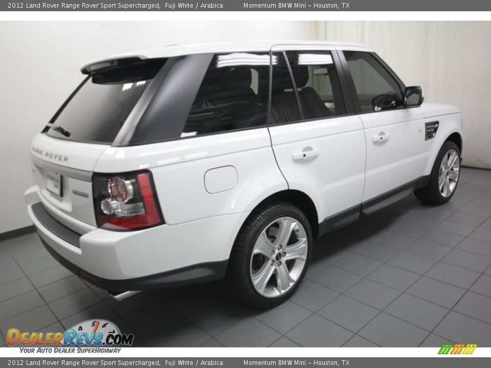 2012 Land Rover Range Rover Sport Supercharged Fuji White / Arabica Photo #10