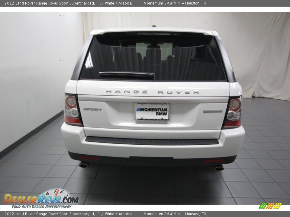 2012 Land Rover Range Rover Sport Supercharged Fuji White / Arabica Photo #11