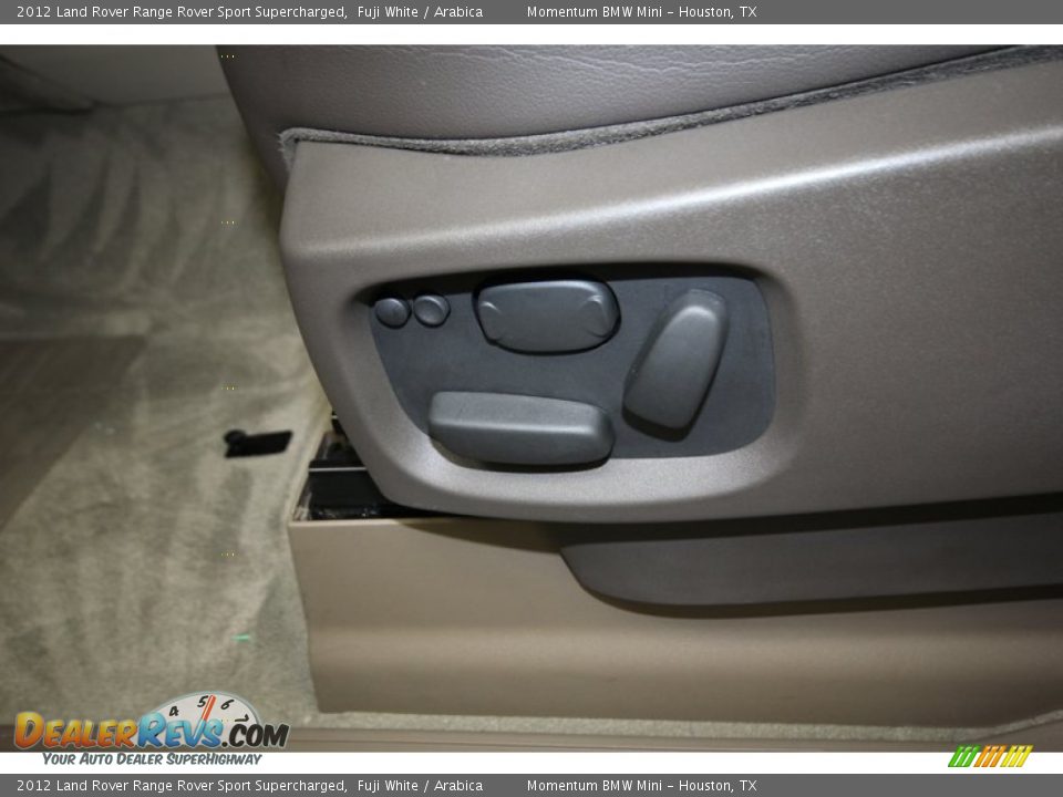 2012 Land Rover Range Rover Sport Supercharged Fuji White / Arabica Photo #17