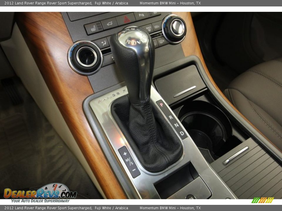 2012 Land Rover Range Rover Sport Supercharged Fuji White / Arabica Photo #25