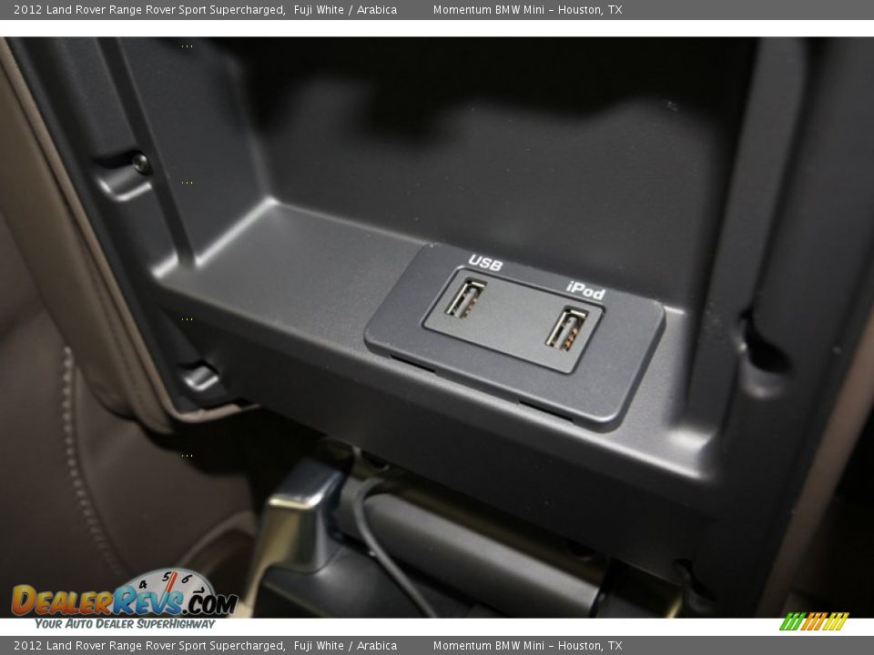 2012 Land Rover Range Rover Sport Supercharged Fuji White / Arabica Photo #28