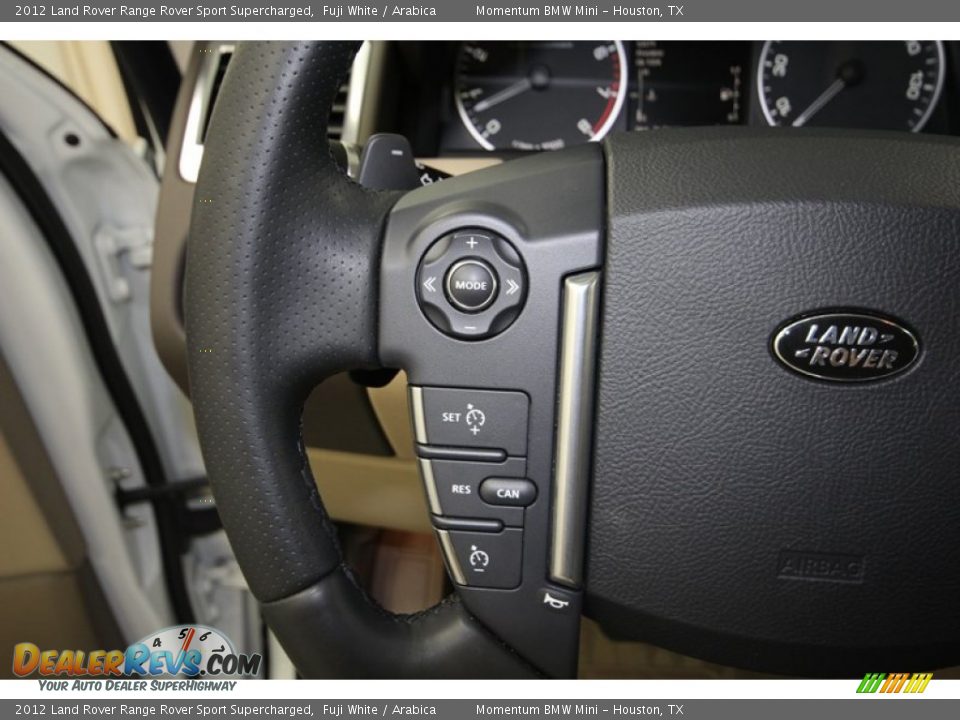 2012 Land Rover Range Rover Sport Supercharged Fuji White / Arabica Photo #30