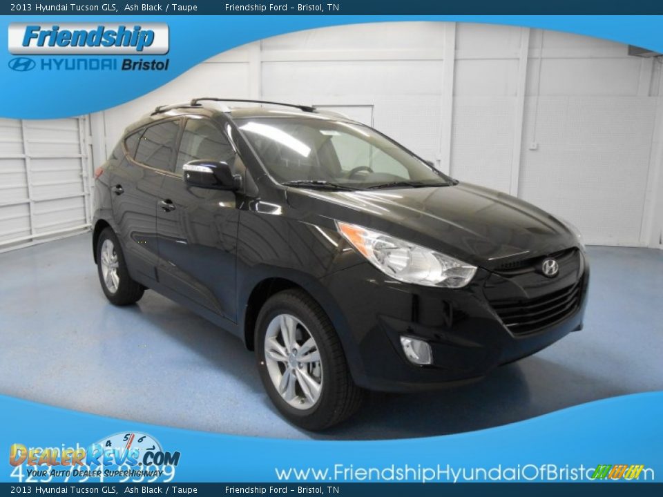 2013 Hyundai Tucson GLS Ash Black / Taupe Photo #4
