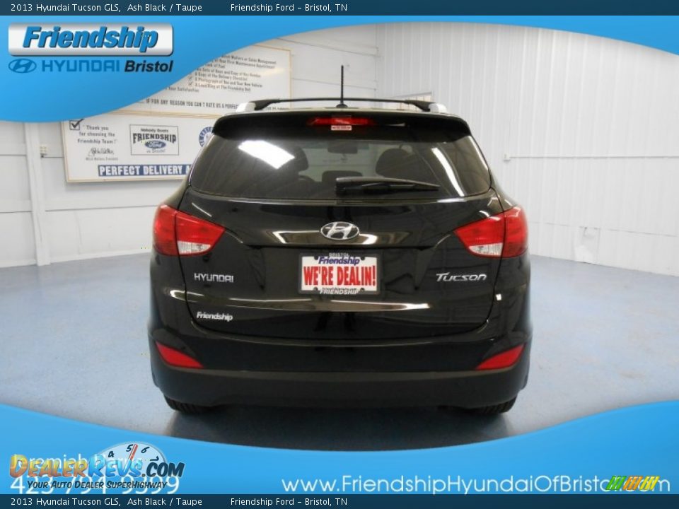 2013 Hyundai Tucson GLS Ash Black / Taupe Photo #5