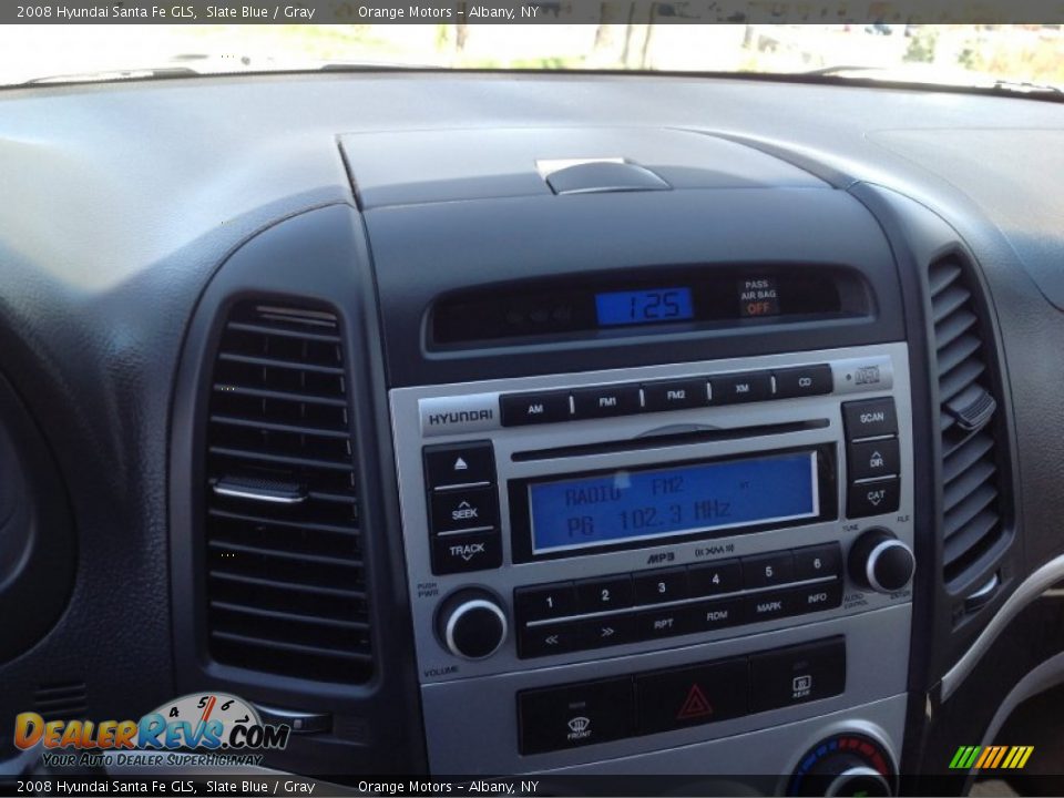 2008 Hyundai Santa Fe GLS Slate Blue / Gray Photo #18