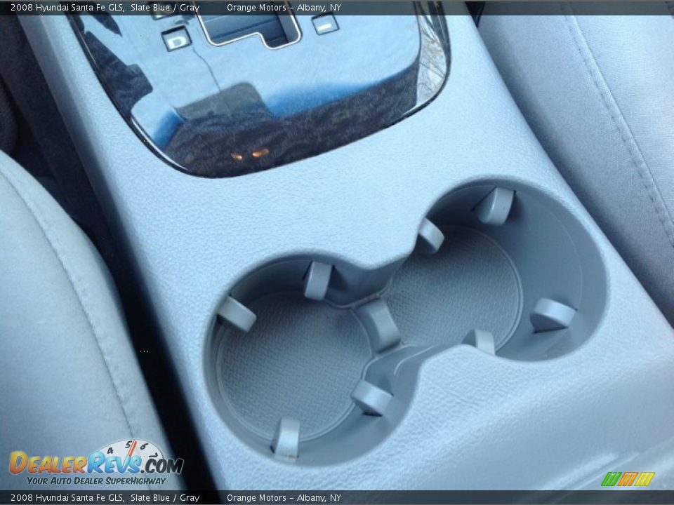 2008 Hyundai Santa Fe GLS Slate Blue / Gray Photo #21