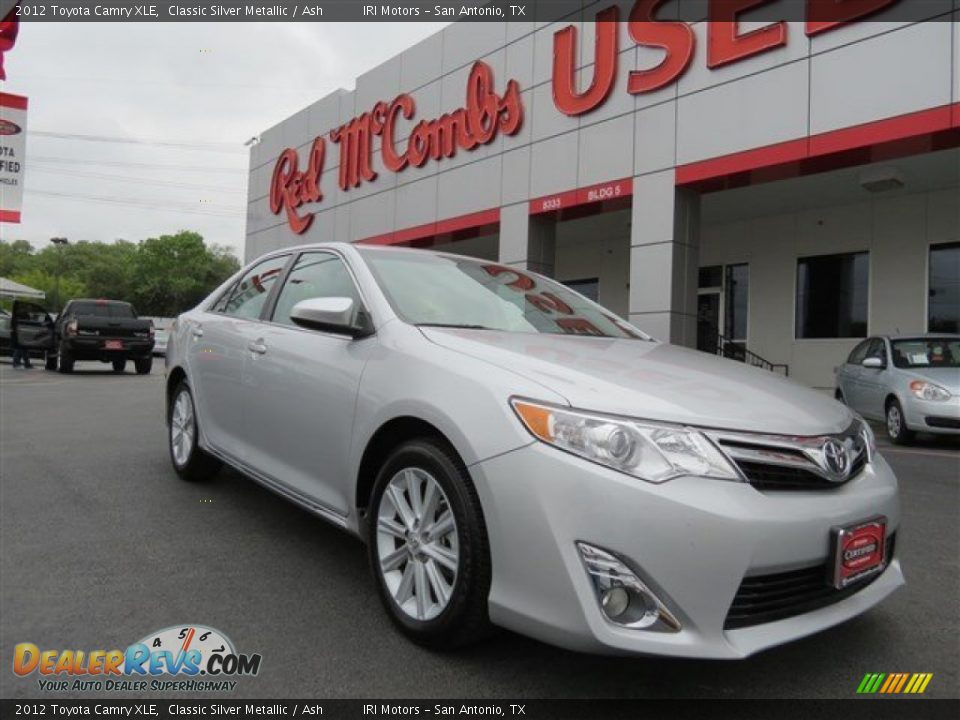 2012 Toyota Camry XLE Classic Silver Metallic / Ash Photo #1
