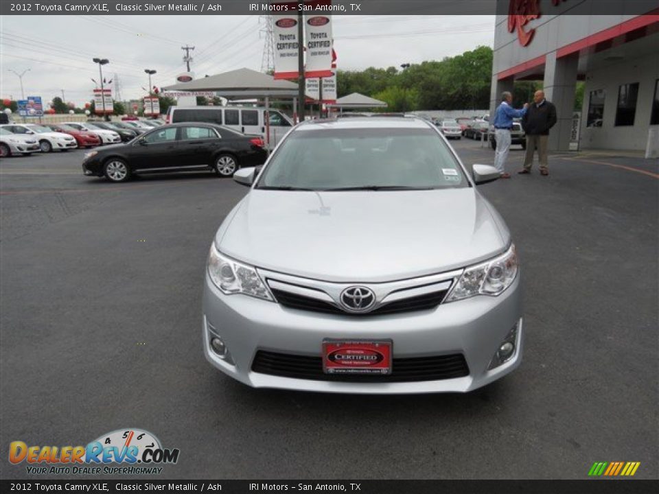 2012 Toyota Camry XLE Classic Silver Metallic / Ash Photo #2