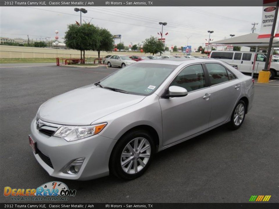 2012 Toyota Camry XLE Classic Silver Metallic / Ash Photo #3