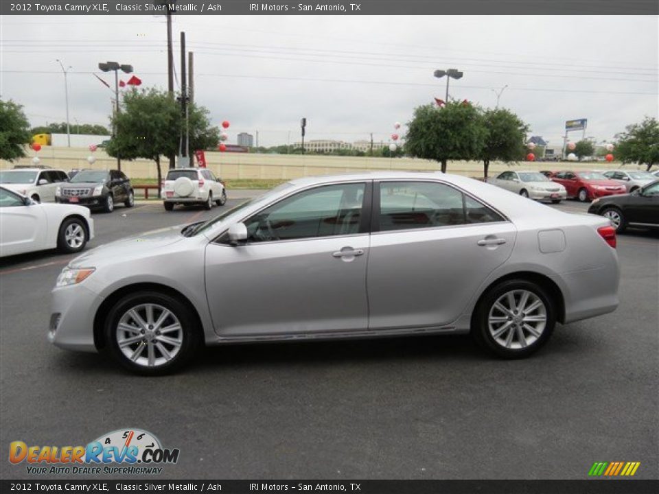 2012 Toyota Camry XLE Classic Silver Metallic / Ash Photo #4