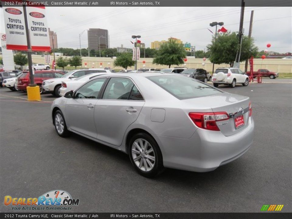 2012 Toyota Camry XLE Classic Silver Metallic / Ash Photo #5