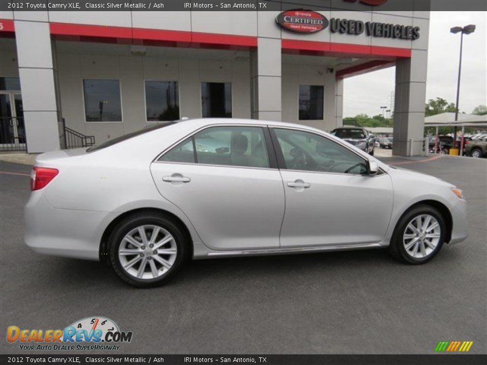 2012 Toyota Camry XLE Classic Silver Metallic / Ash Photo #8