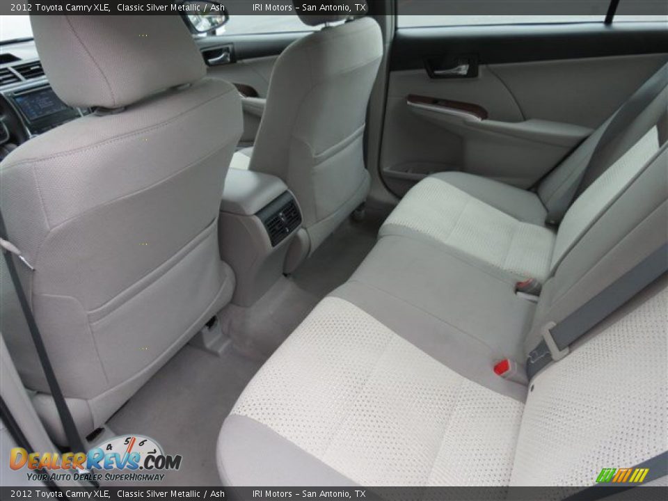 2012 Toyota Camry XLE Classic Silver Metallic / Ash Photo #12