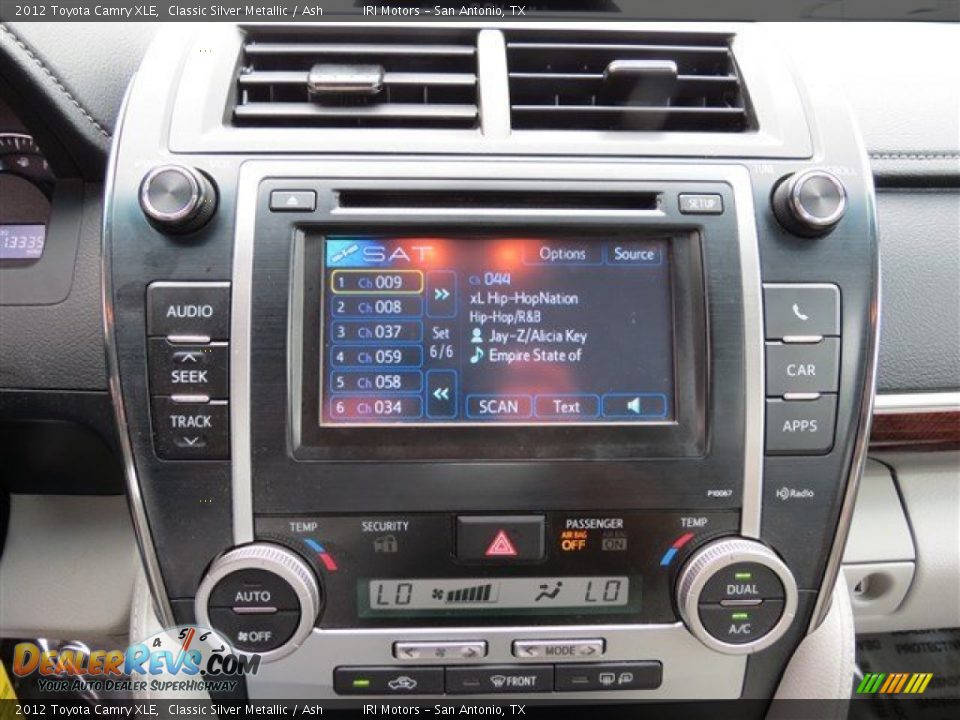 2012 Toyota Camry XLE Classic Silver Metallic / Ash Photo #15
