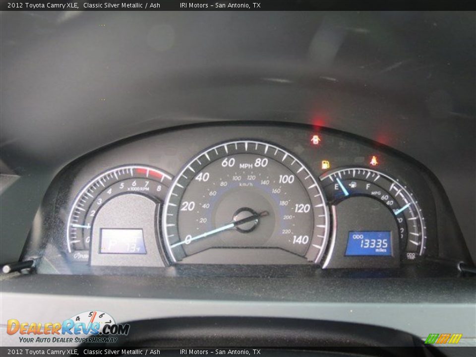 2012 Toyota Camry XLE Classic Silver Metallic / Ash Photo #16