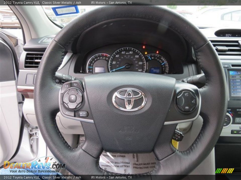 2012 Toyota Camry XLE Classic Silver Metallic / Ash Photo #17
