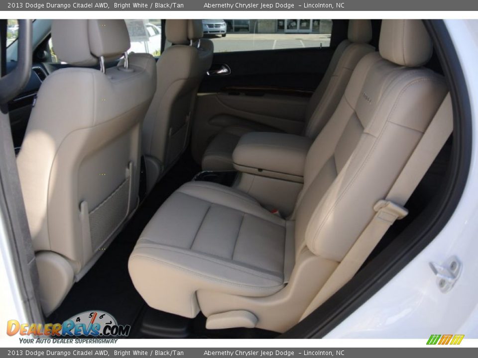 2013 Dodge Durango Citadel AWD Bright White / Black/Tan Photo #14