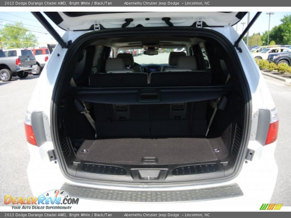 2013 Dodge Durango Citadel AWD Bright White / Black/Tan Photo #15