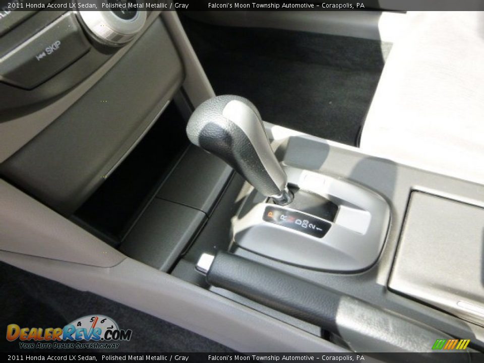 2011 Honda Accord LX Sedan Polished Metal Metallic / Gray Photo #21