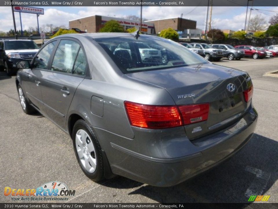 2010 Hyundai Sonata GLS Willow Gray / Gray Photo #3