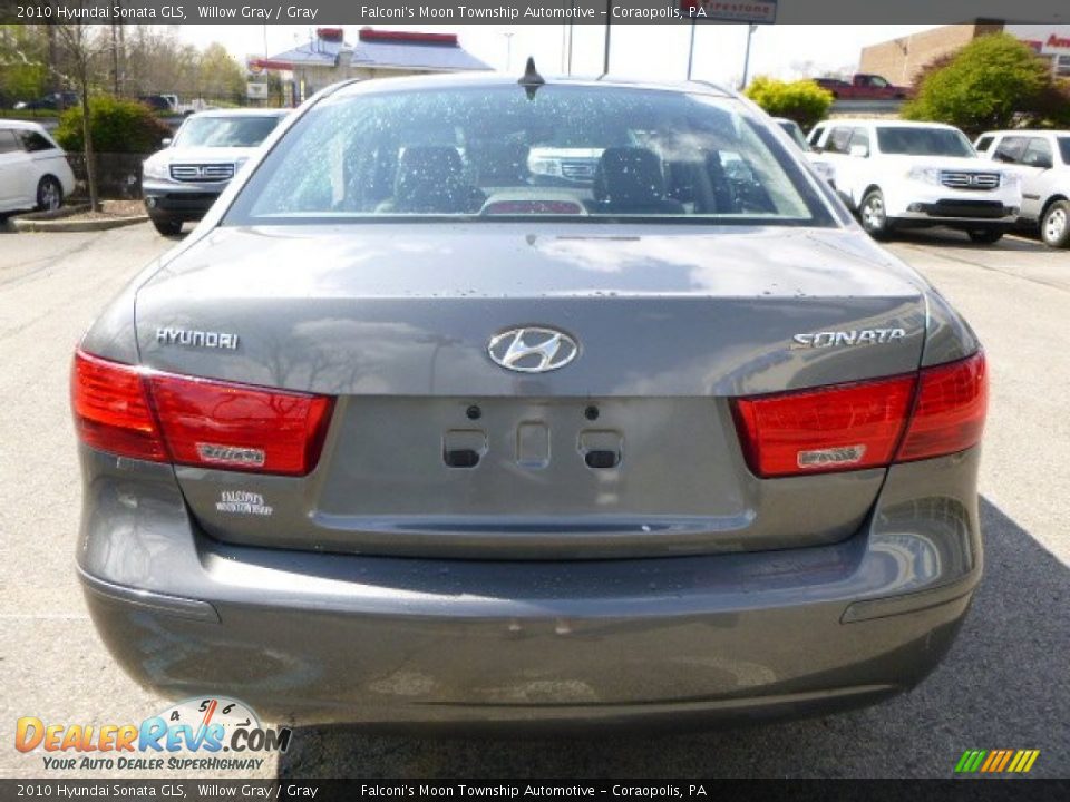 2010 Hyundai Sonata GLS Willow Gray / Gray Photo #4