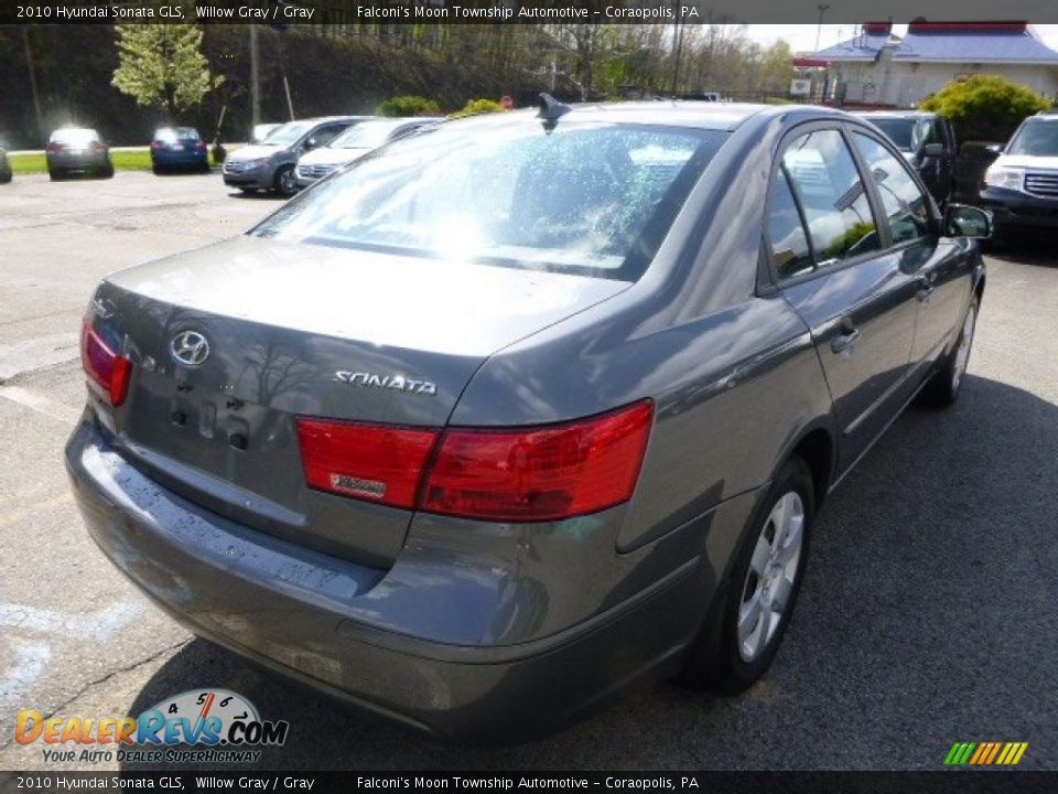 2010 Hyundai Sonata GLS Willow Gray / Gray Photo #5