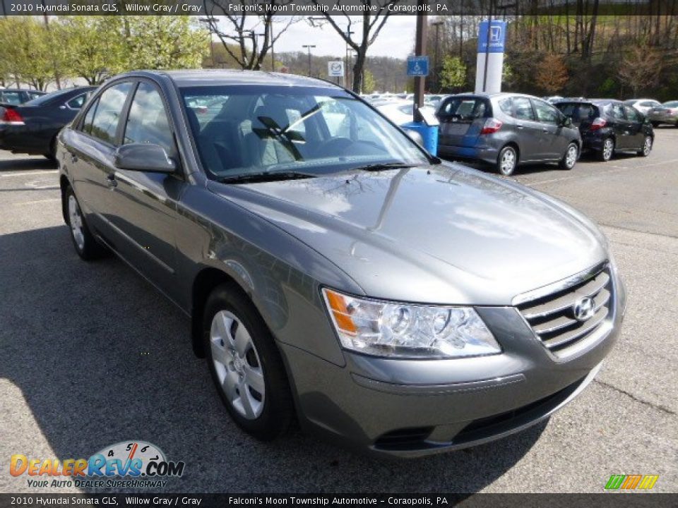 2010 Hyundai Sonata GLS Willow Gray / Gray Photo #7