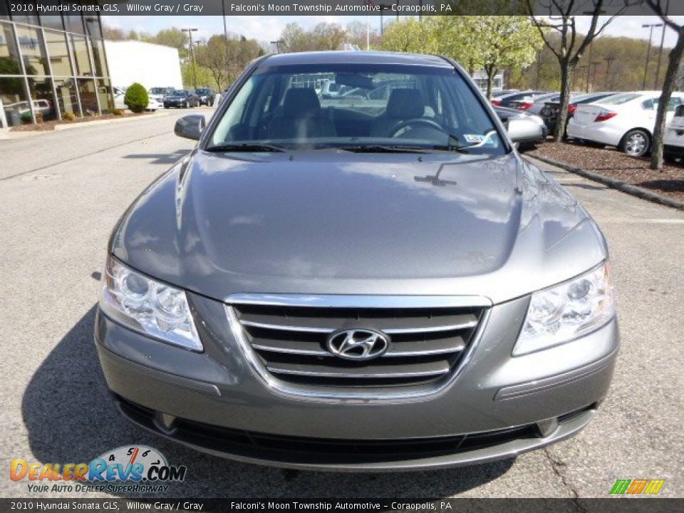 2010 Hyundai Sonata GLS Willow Gray / Gray Photo #8