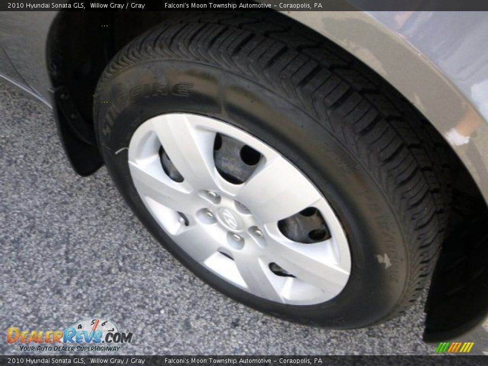 2010 Hyundai Sonata GLS Willow Gray / Gray Photo #9