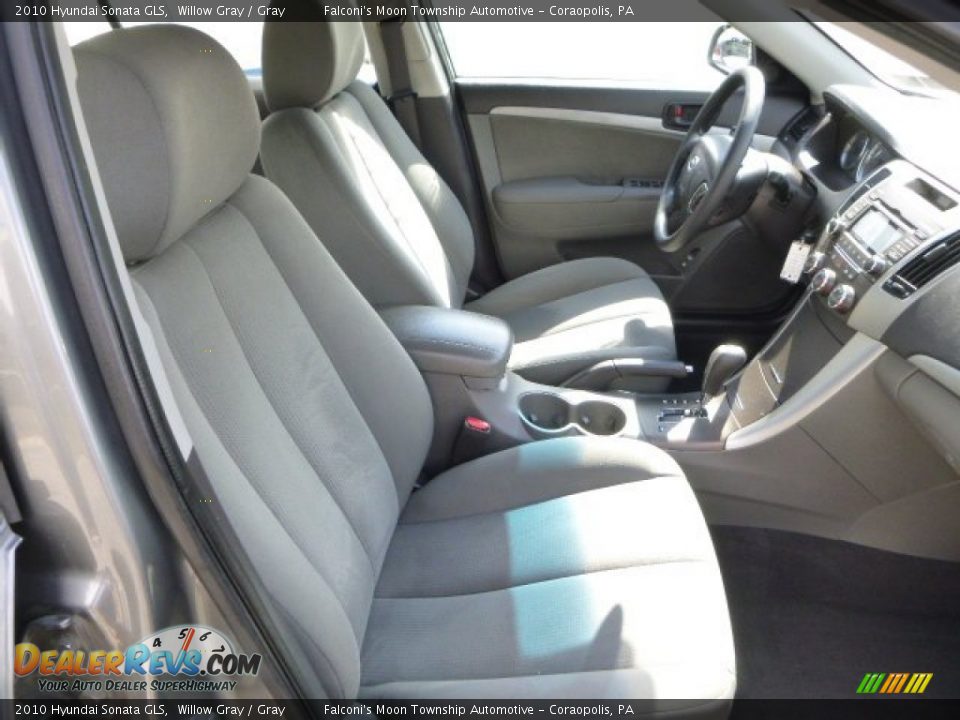 2010 Hyundai Sonata GLS Willow Gray / Gray Photo #10