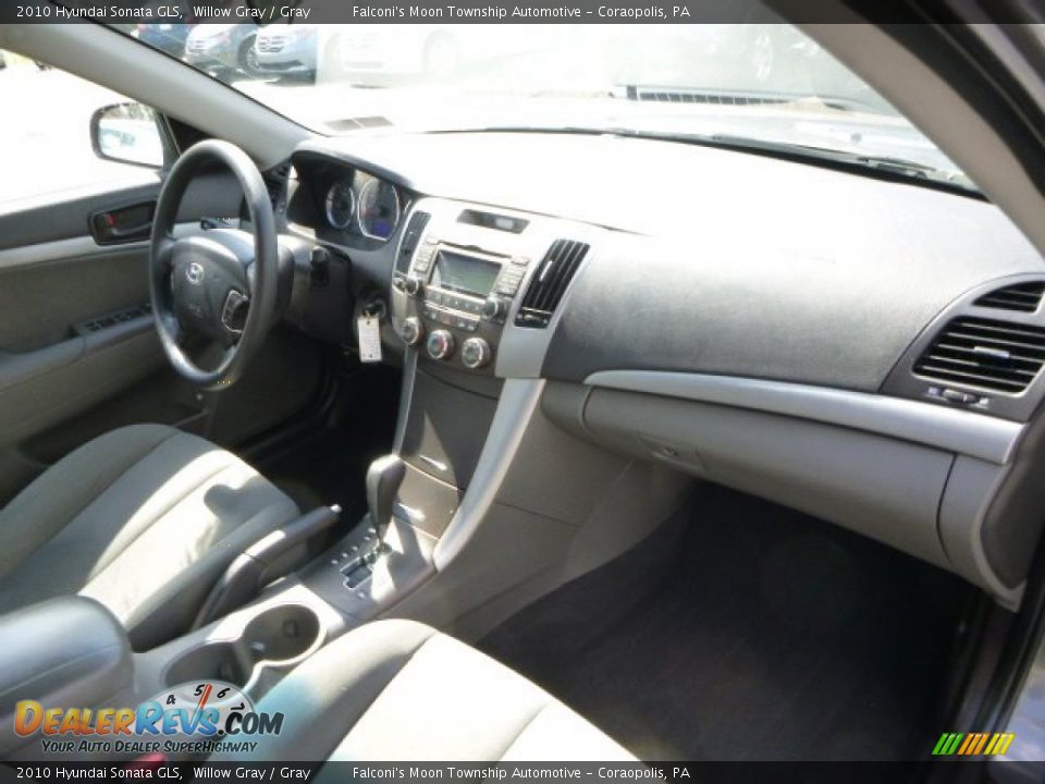 2010 Hyundai Sonata GLS Willow Gray / Gray Photo #11
