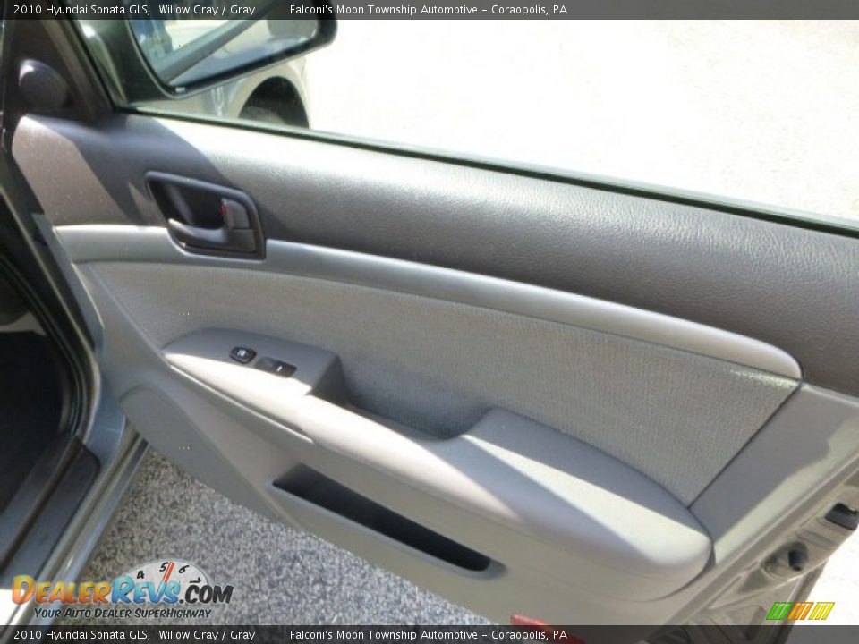 2010 Hyundai Sonata GLS Willow Gray / Gray Photo #12