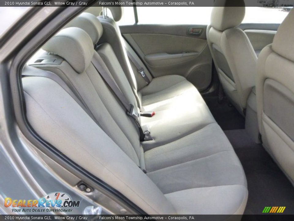 2010 Hyundai Sonata GLS Willow Gray / Gray Photo #13